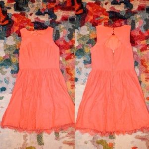 Jessica Simpson Pink Lace Dress